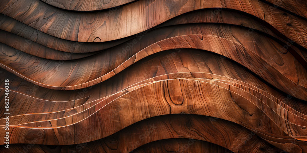 texture of wave formed wood plank background texture of wave formed wood plank background
