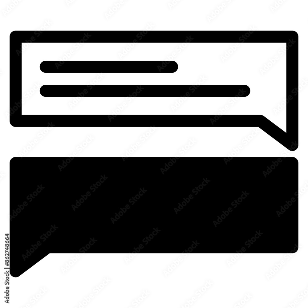 chat, comment, dialogue, communication, chat box Icon chat, comment, dialogue, communication, chat box Icon