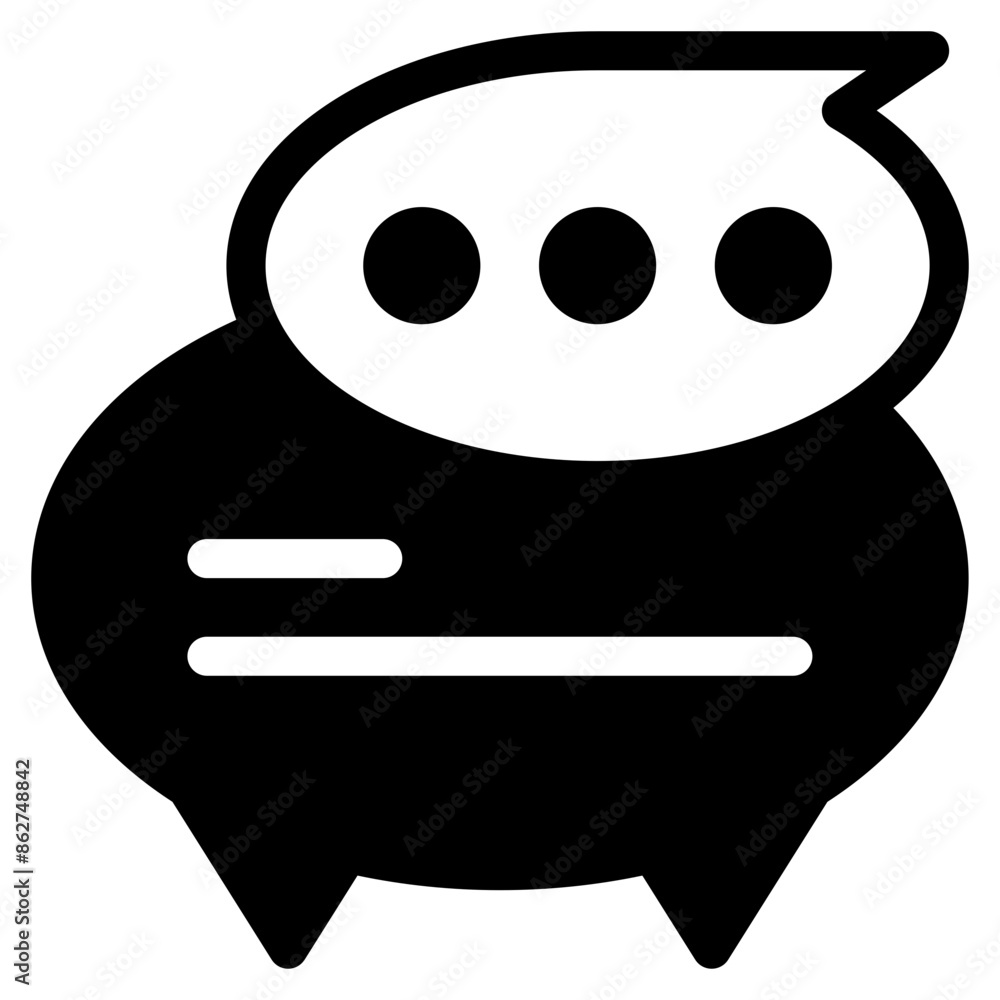 conversation, comment, dialogue, communication, chat box Icon conversation, comment, dialogue, communication, chat box Icon