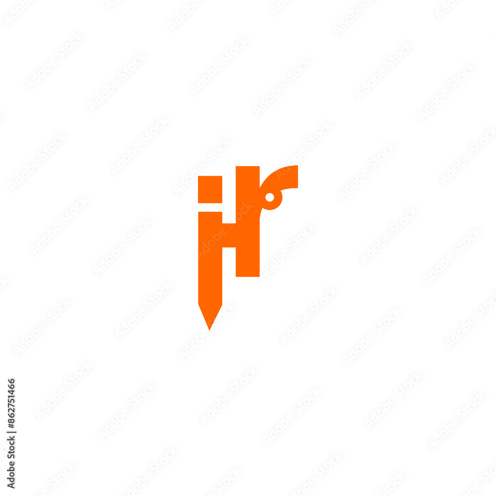 architect pen logo combined with letters architect pen logo combined with letters