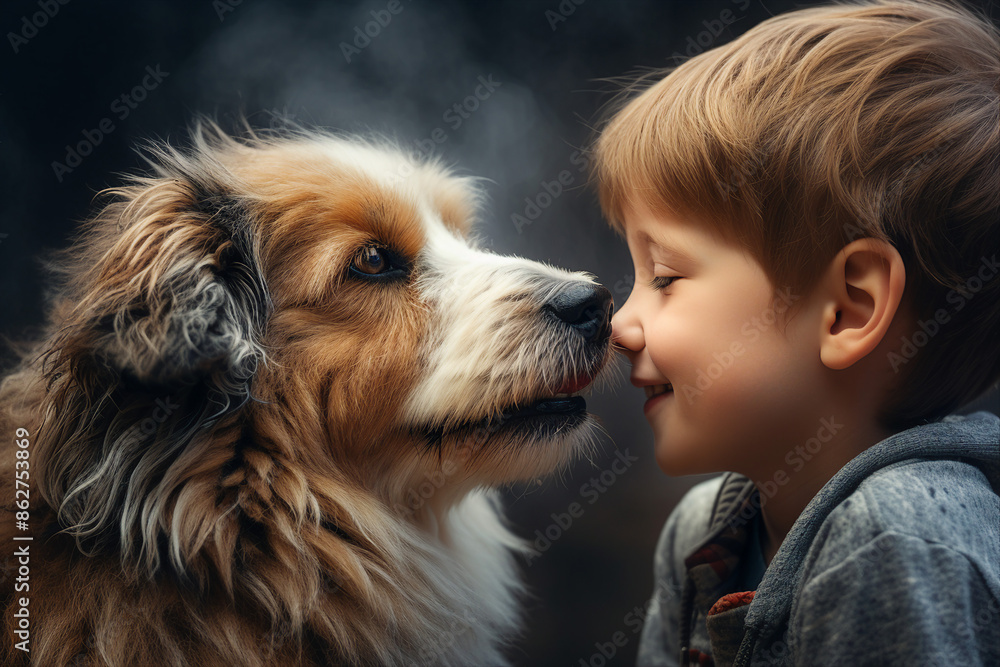 Created with generative AI image of cute adorable charming baby love and care domestic animal best friend Created with generative AI image of cute adorable charming baby love and care domestic animal best friend