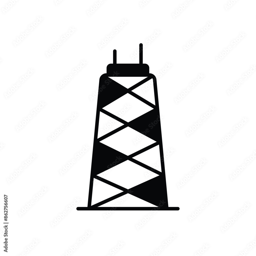 Chicago vector icon Chicago vector icon