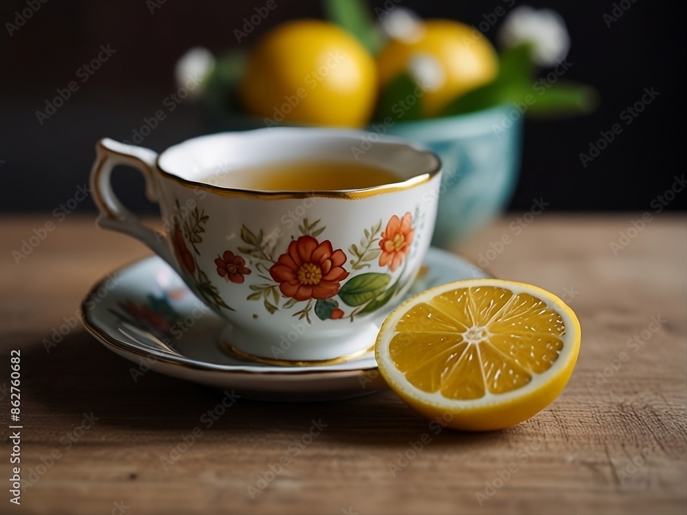 cup of tea with lemon cup of tea with lemon