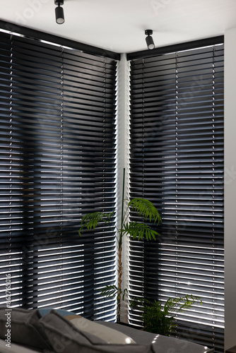 Obraz na płótnie Automatic venetian blinds