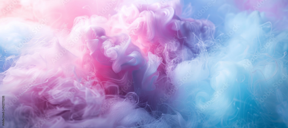 Dreamy Candy Floss Background Dreamy Candy Floss Background
