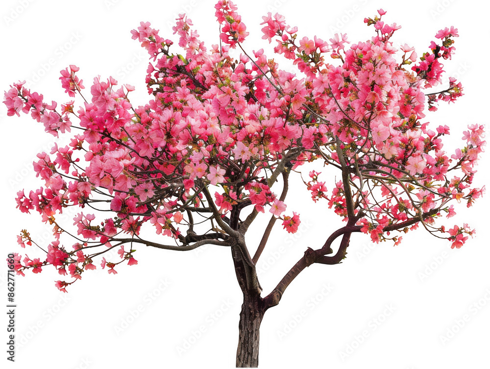 Fototapeta premium Blooming Cherry Blossom Tree