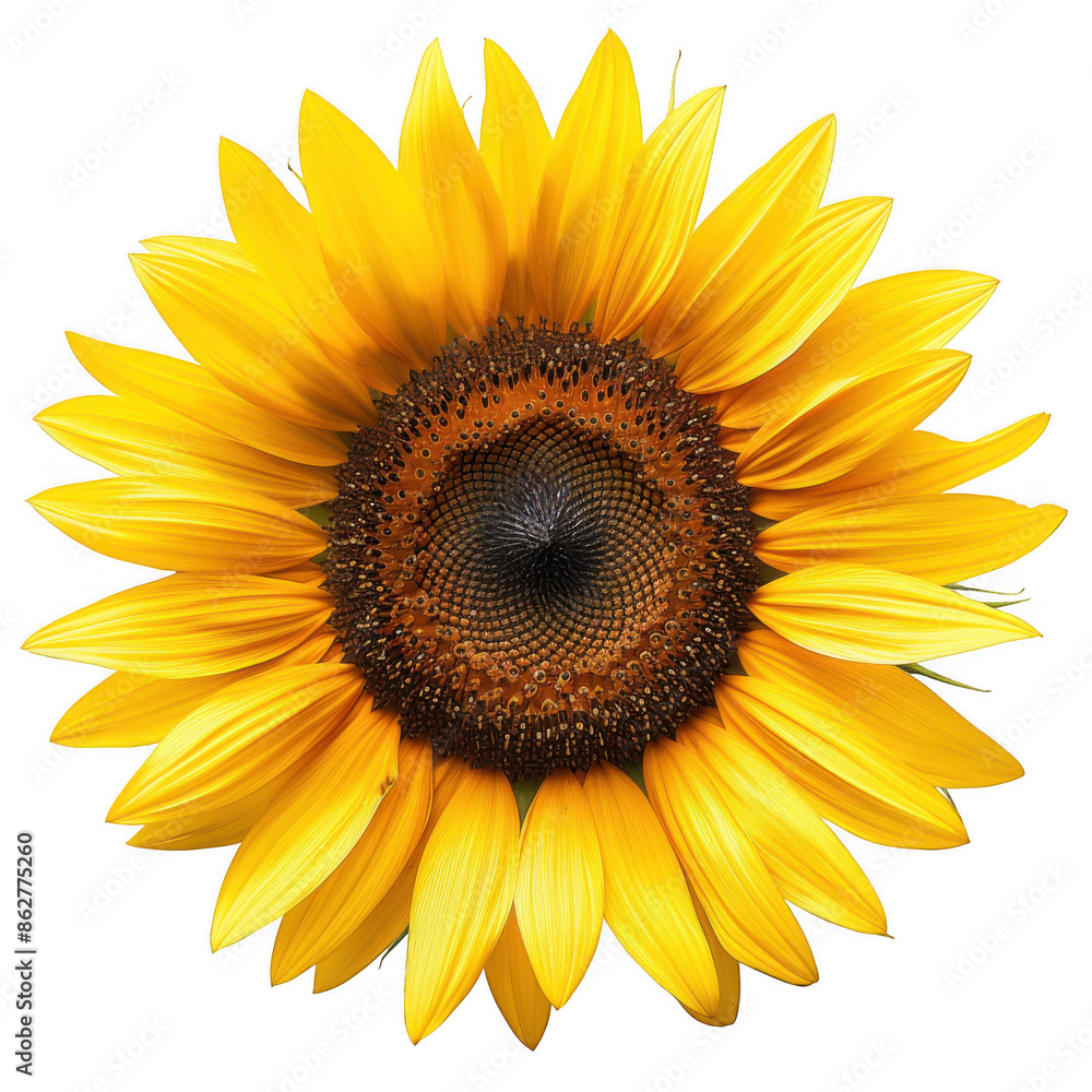 Close-Up Photograph of a Vibrant Sunflower Close-Up Photograph of a Vibrant Sunflower