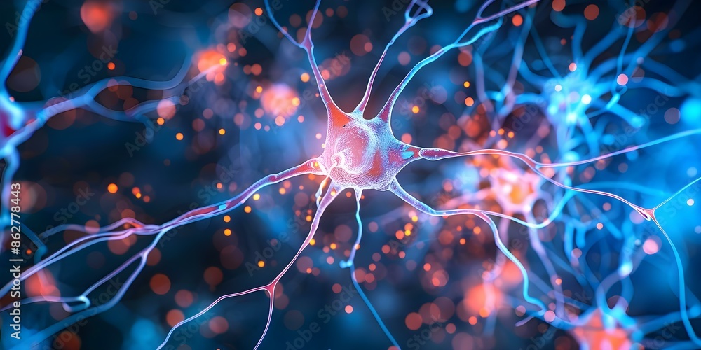 Illustration showing how neurotransmitter precursors convert into ...