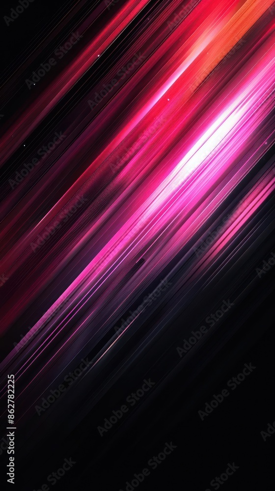 Fototapeta premium Dark Night Serenity, A Colorful Abstract Art Reflecting the Mysteries of Cosmic Nebulae