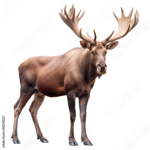 Wallpaper Mural moose on a transparent background Torontodigital.ca