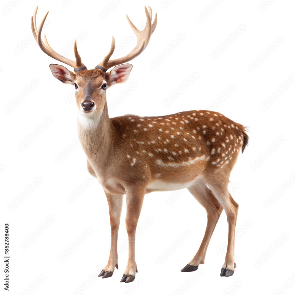 deer on a transparent background deer on a transparent background