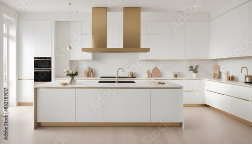 Photo interior modern design room 3d illustration