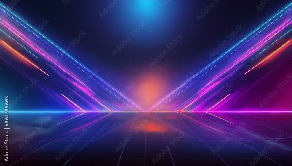abstract background with glowing lines abstract background with glowing lines
