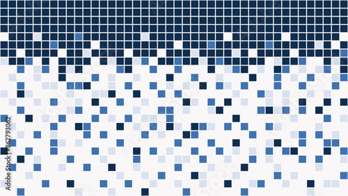 Abstract mosaic pixels background of geometric shapes simple flat style. Vector pattern. ready to use for cloth, textile, wrap and other.