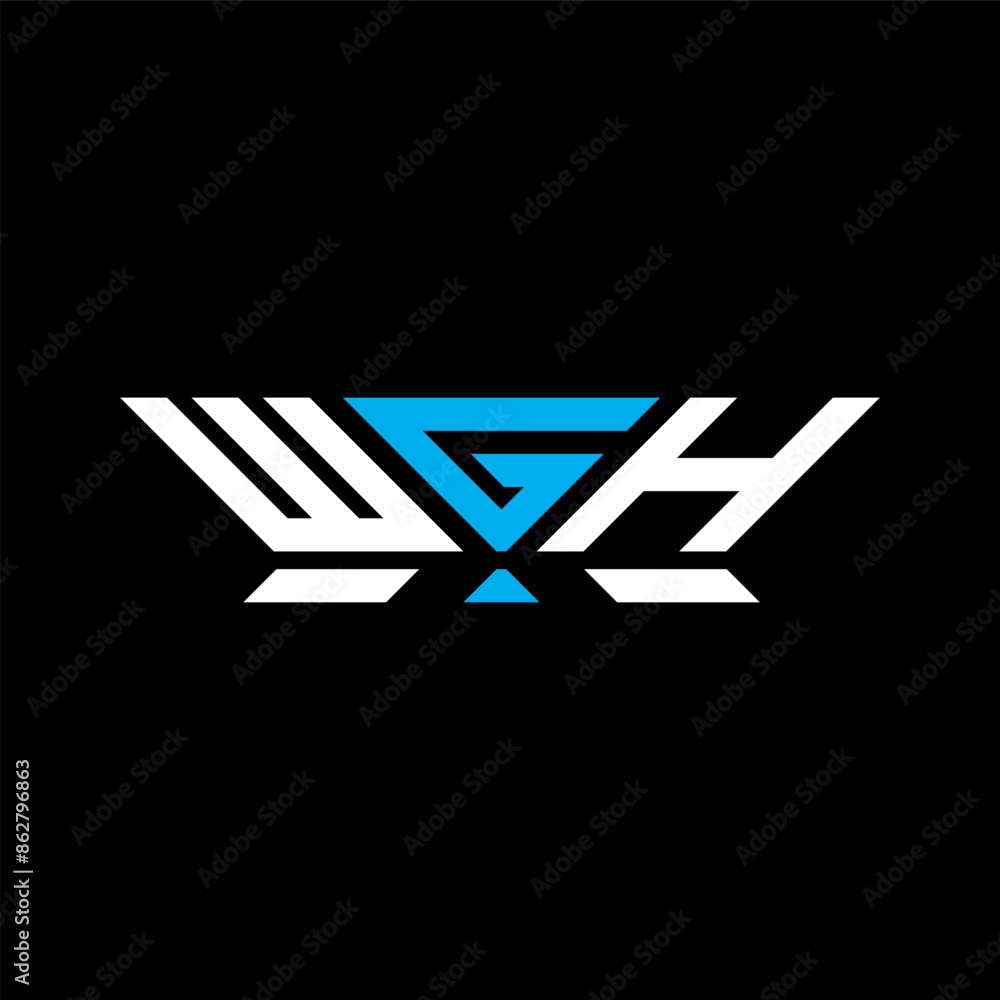 WGH letter logo vector design, WGH simple and modern logo. WGH luxurious alphabet design WGH letter logo vector design, WGH simple and modern logo. WGH luxurious alphabet design