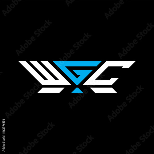 Free Download WGC letter logo vector design, WGC simple and modern logo. WGC luxurious alphabet design - GFXLoad