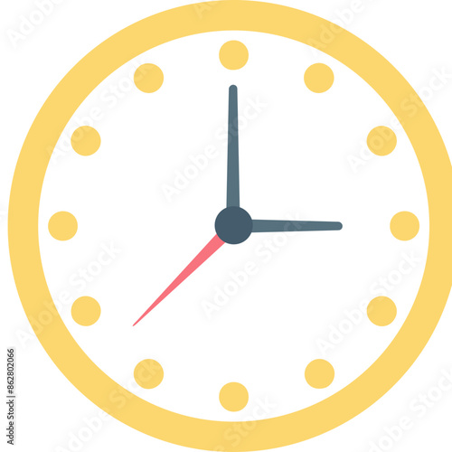 Clock Icon Flat Icon