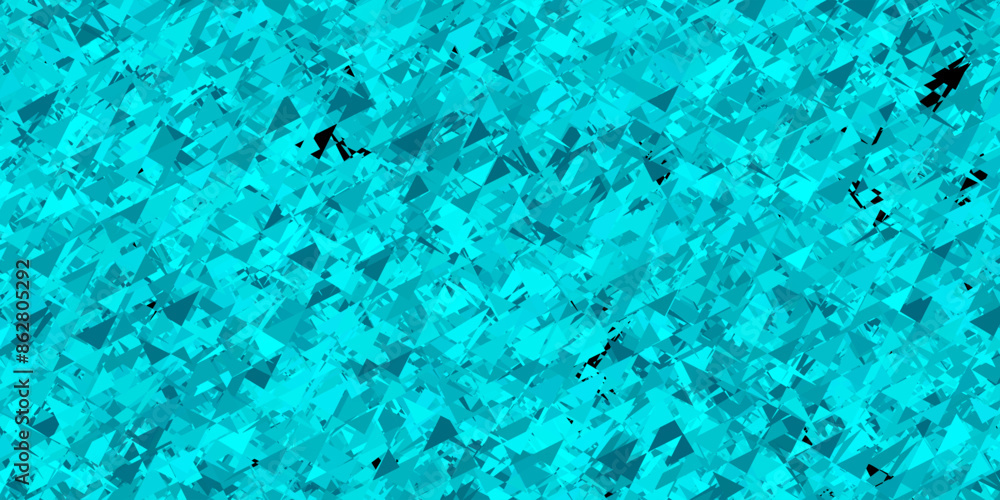 Light green vector texture with random triangles. Light green vector texture with random triangles.