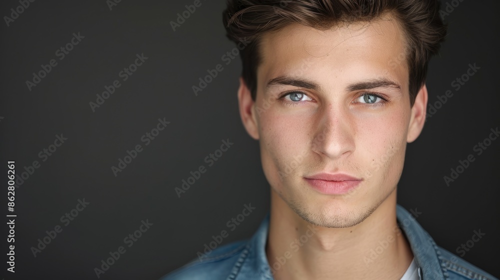 A headshot of a young man presenter with a solid background, emphasizing his articulate expression and confident demeanor A headshot of a young man presenter with a solid background, emphasizing his articulate expression and confident demeanor