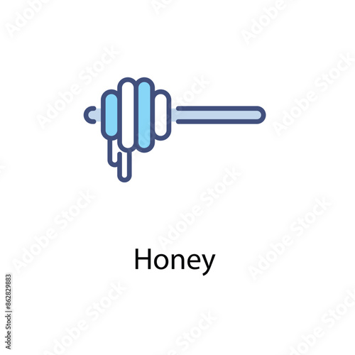 Honey vector icon 