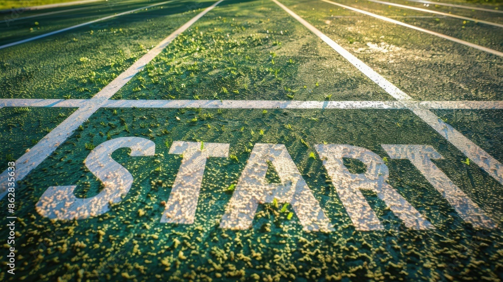 Obraz premium The start of race