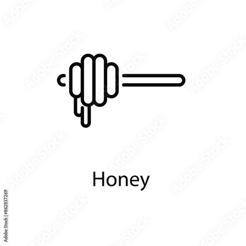 Honey vector icon 