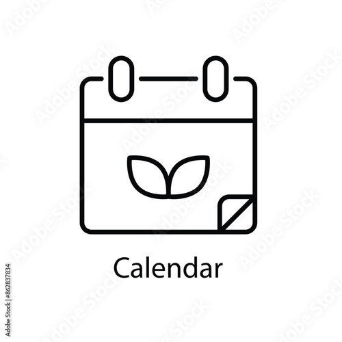 Calendar vector icon 
