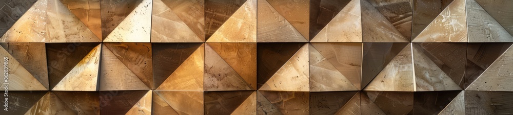 Natural-Looking Soft Sheen Tiles with Diamond-Shaped Wooden Background Natural-Looking Soft Sheen Tiles with Diamond-Shaped Wooden Background