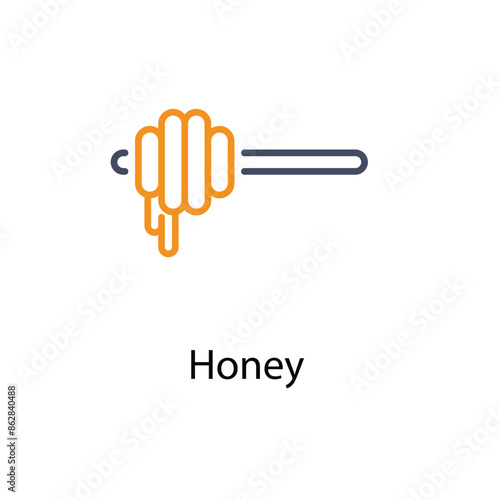 Honey vector icon 