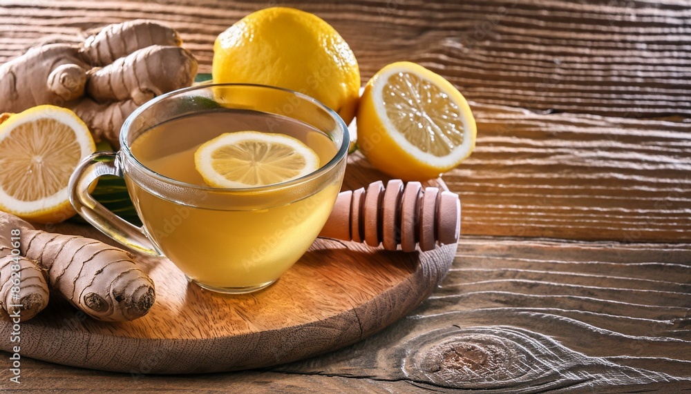ginger tea and lemon ginger tea and lemon