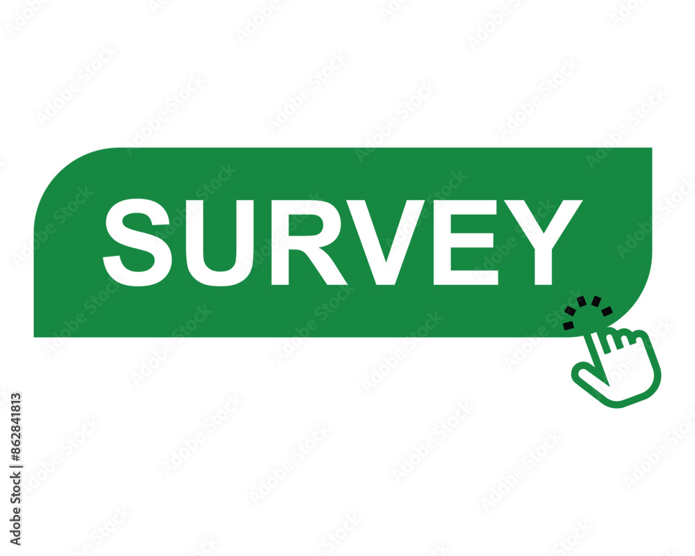 survey button on white background. survey button sign survey button on white background. survey button sign