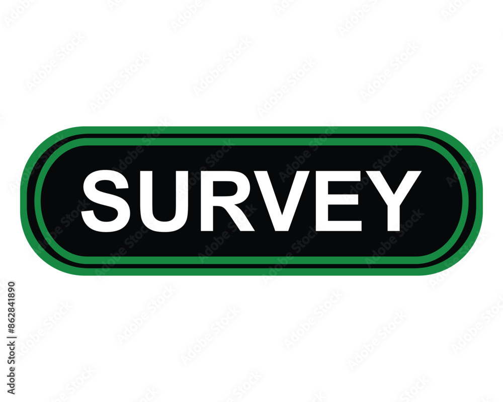 survey button on white background. survey button sign survey button on white background. survey button sign