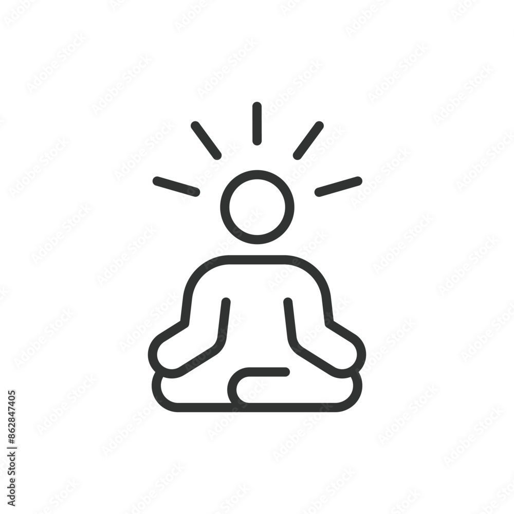 Yoga, in line design. Yoga, meditation, asana, stretching, balance, mindfulness, relaxation on white background vector. Yoga editable stroke icon. Yoga, in line design. Yoga, meditation, asana, stretching, balance, mindfulness, relaxation on white background vector. Yoga editable stroke icon.