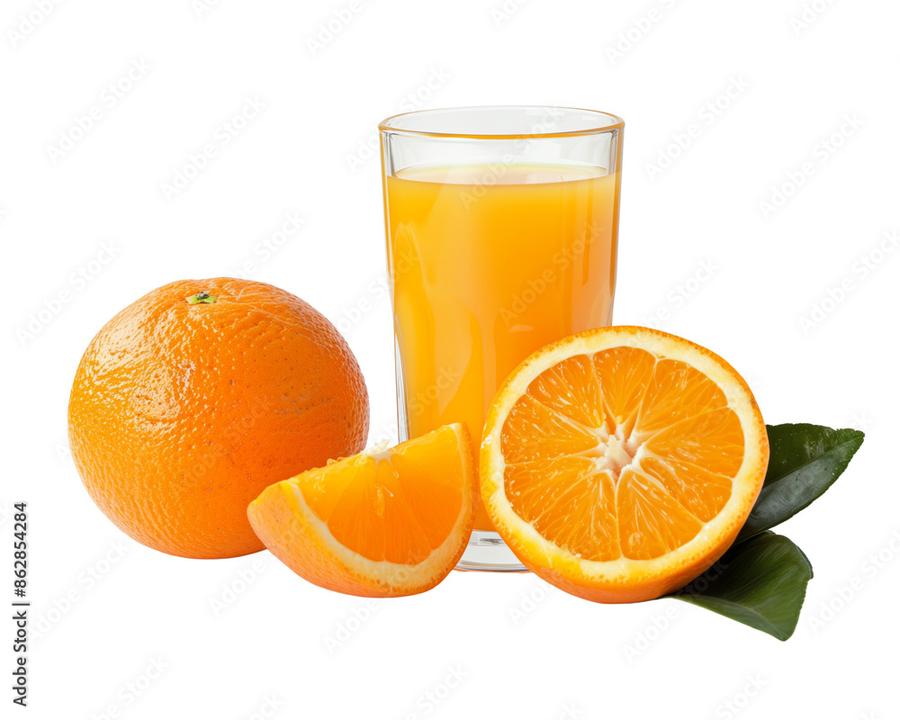 Isolated orange juice glass photo oranges around white background Orange Juice Concept
Isolated orange juice glass photo oranges around white background Orange Juice Concept