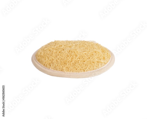 Natural Loofah or Luffa Sponge pad for Face and Body Bath transparent png