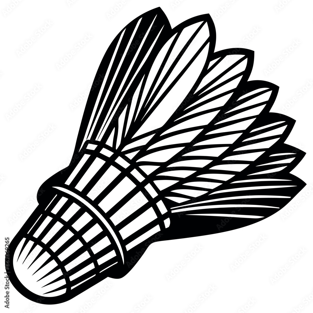 The Force of the Swing Shuttlecock Crest Icon in Badminton
The Force of the Swing Shuttlecock Crest Icon in Badminton
