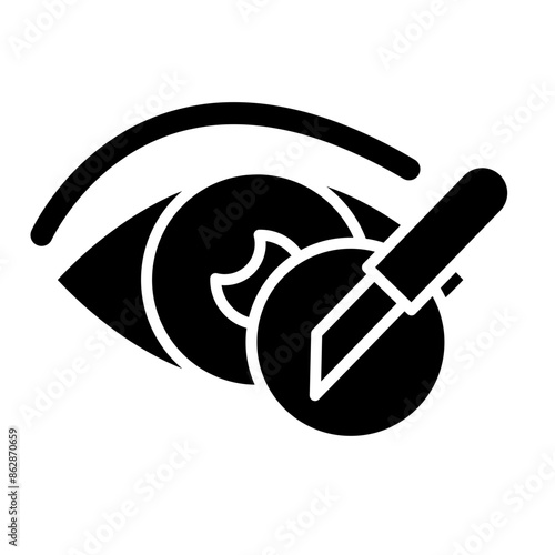 Plastic Surgery Glyph Icon