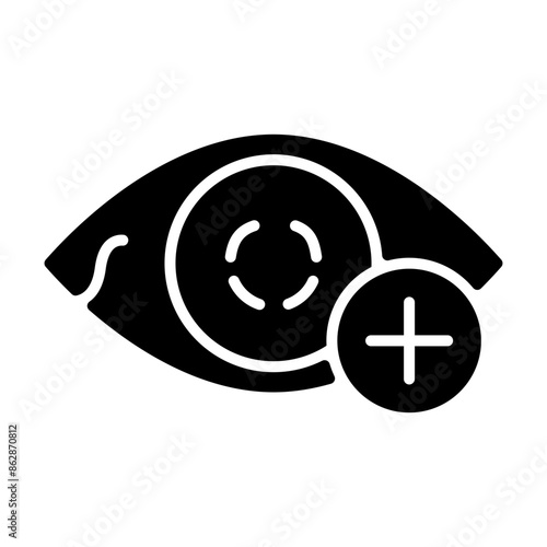 Hyperopia Glyph Icon