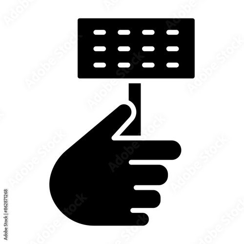 Supporter Glyph Icon