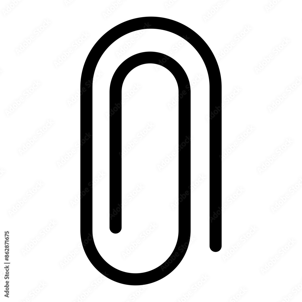 Attachment Glyph Icon Attachment Glyph Icon