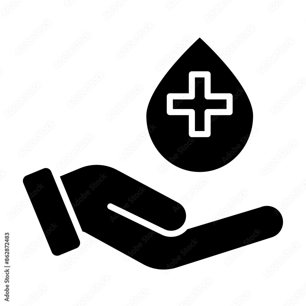 Donors Glyph Icon Donors Glyph Icon
