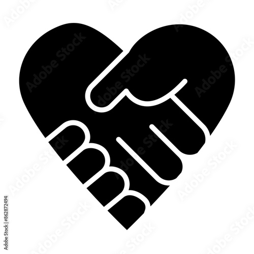 Philanthropy Glyph Icon