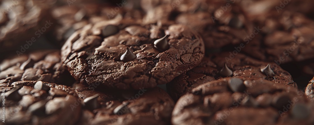 Delicious cookies loaded with chocolate drops, combining crunchy texture with rich chocolate flavor. Delicious cookies loaded with chocolate drops, combining crunchy texture with rich chocolate flavor.
