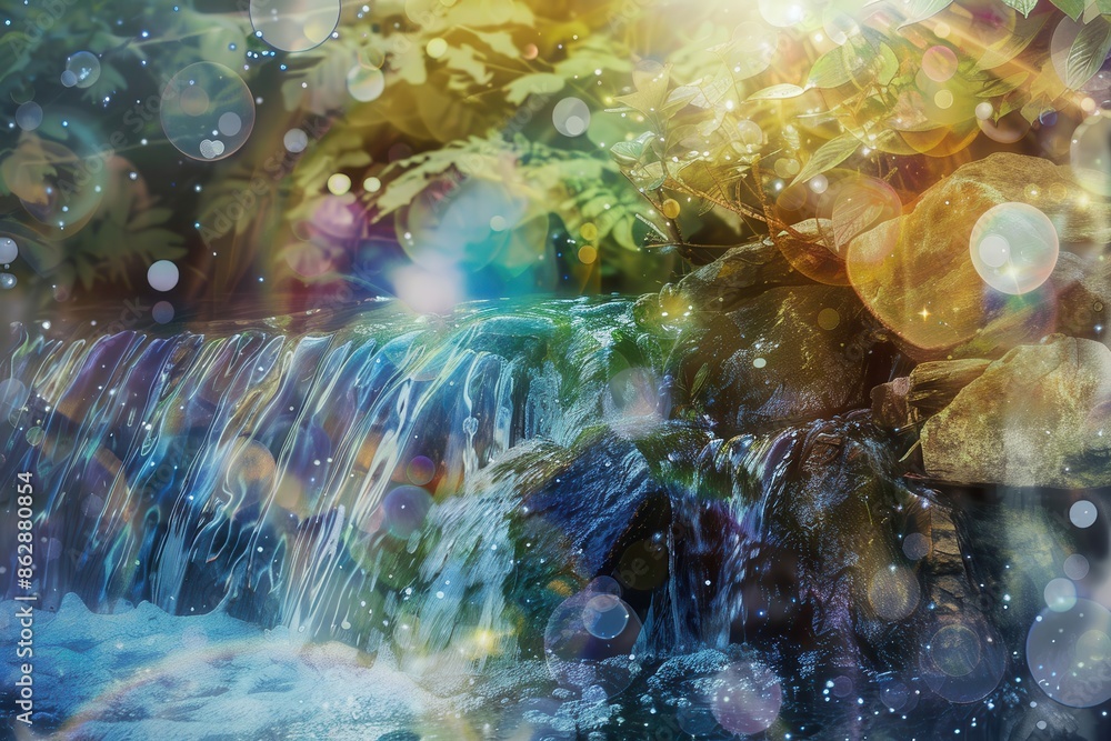 Uncover inner serenity and calmness with the luminous core of the mystical universe Uncover inner serenity and calmness with the luminous core of the mystical universe