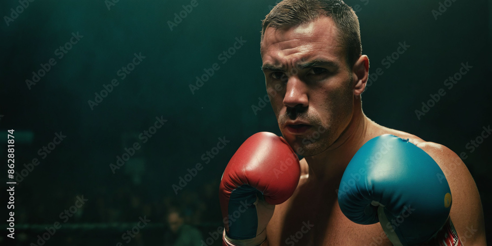 Boxer Fighter fighting, kickboxing and boxing winner Boxer Fighter fighting, kickboxing and boxing winner