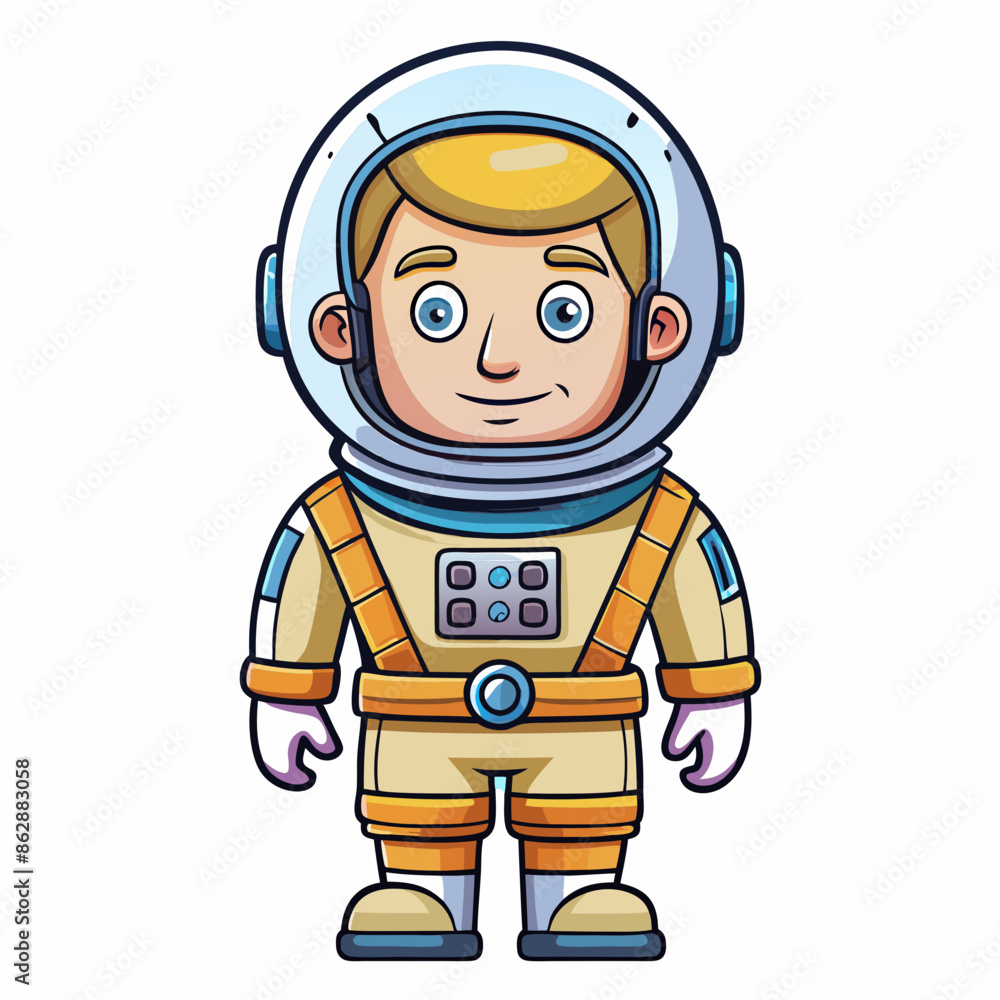 vector illustration of astronaut vector illustration of astronaut