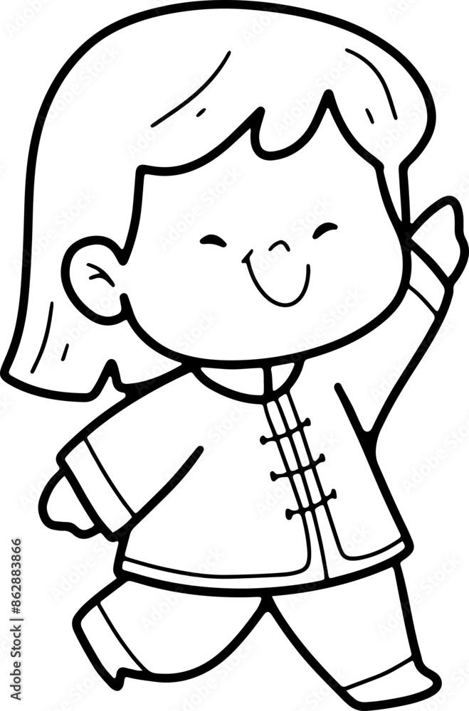 chinese new year chinese new year elements cute children and decorations hand drawn illustration chinese new year chinese new year elements cute children and decorations hand drawn illustration
