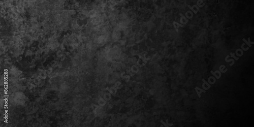 Black Board wall Texture or Background. abstract grey color design are light with white gradient background. Dark black grunge wall charcoal colors texture backdrop background. 