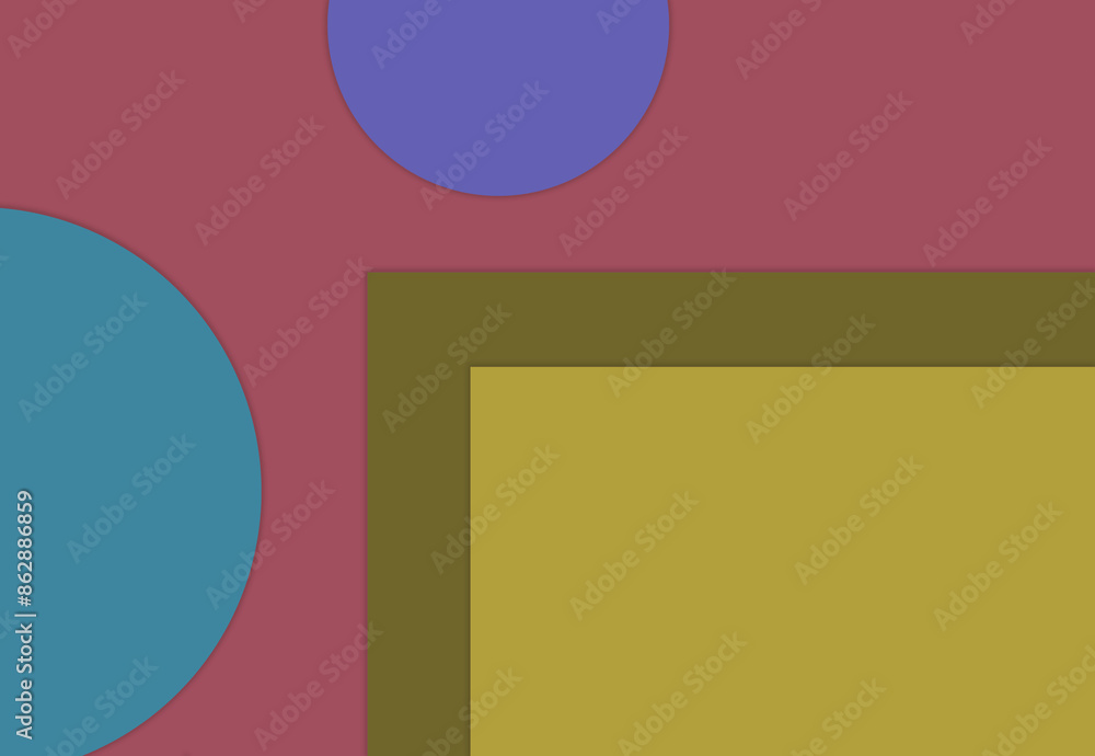 Fototapeta premium flat material design. creative geometric seamless texture.