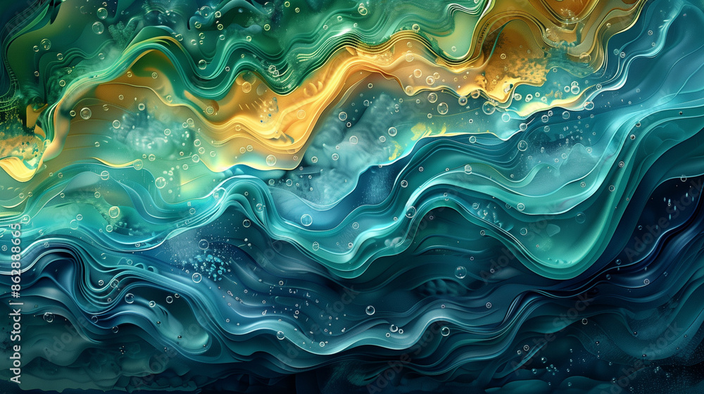 abstract blue background with waves abstract blue background with waves